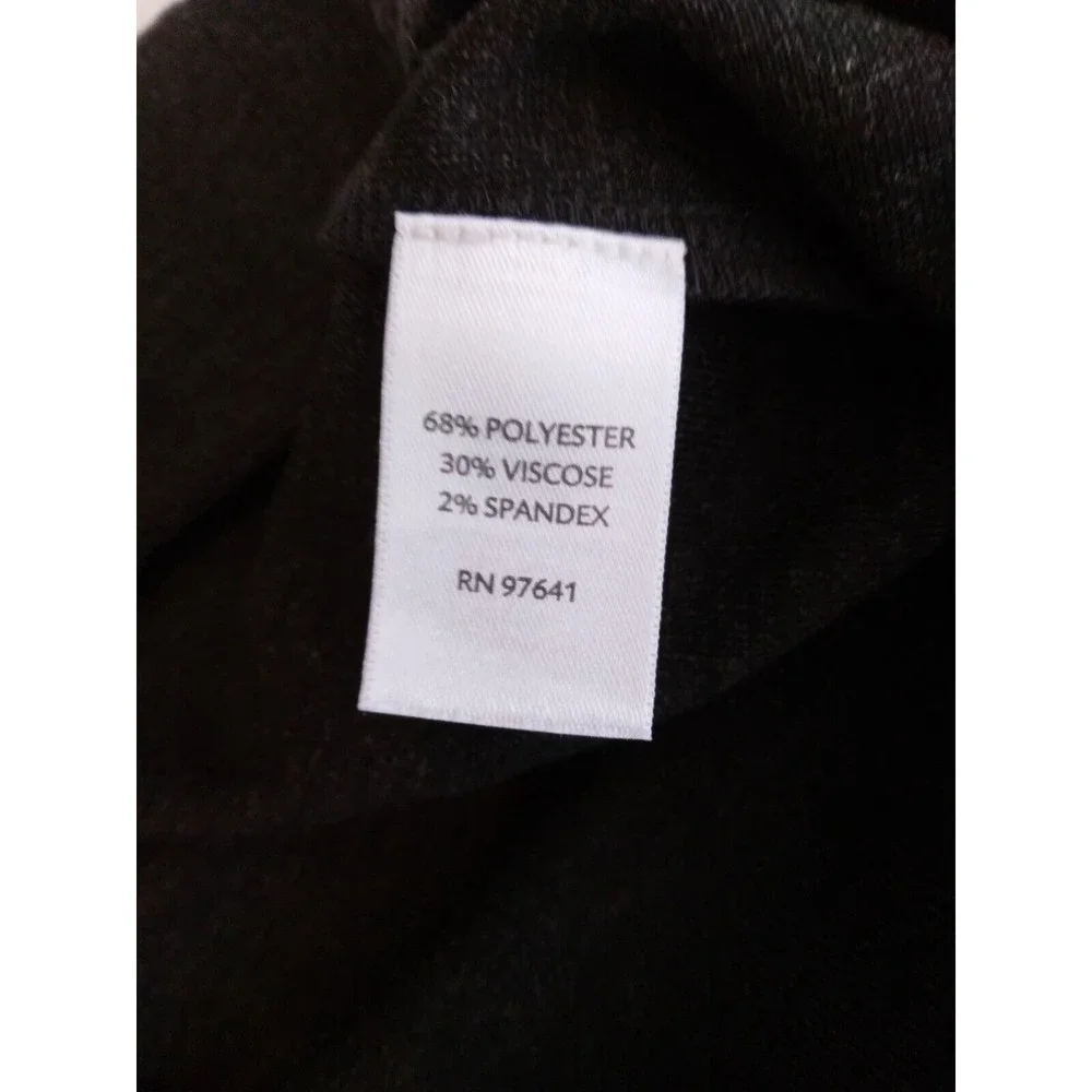 J. JILL Charcoal Gray PENCIL SKIRT Stretch Pull-On Womens Size Medium - Picture 6 of 8